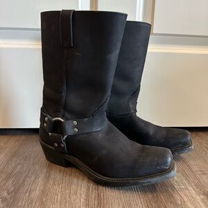 Old west leather boots